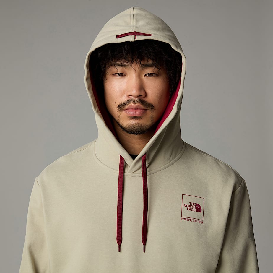 Moletom com Capuz The North Face Coordinates Masculino Cinzentas | NF0A61D4N