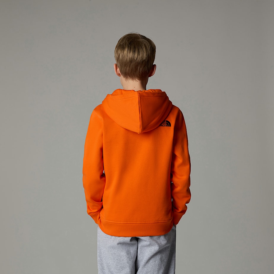 Moletom com Capuz The North Face Drew Peak Criança Laranja | NF0A85J5F