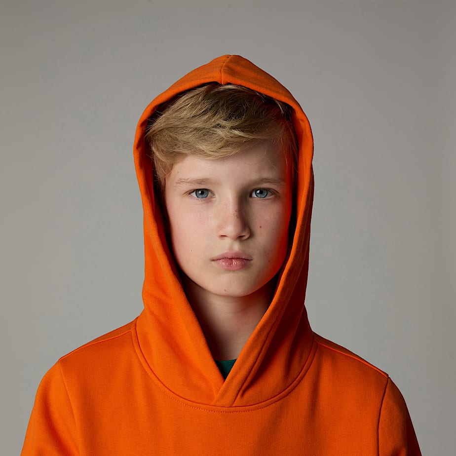 Moletom com Capuz The North Face Drew Peak Criança Laranja | NF0A85J5F