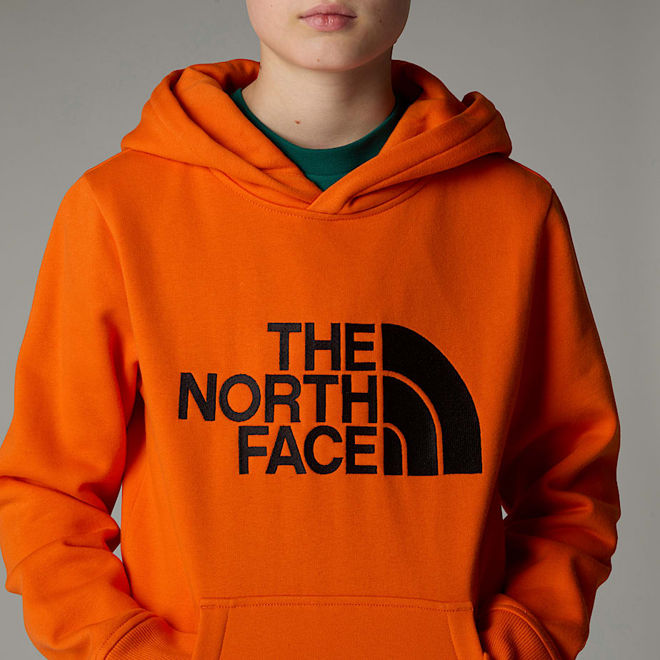 Moletom com Capuz The North Face Drew Peak Criança Laranja | NF0A85J5F