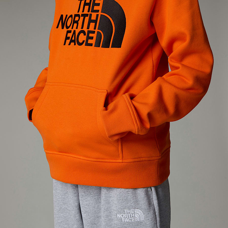 Moletom com Capuz The North Face Drew Peak Criança Laranja | NF0A85J5F