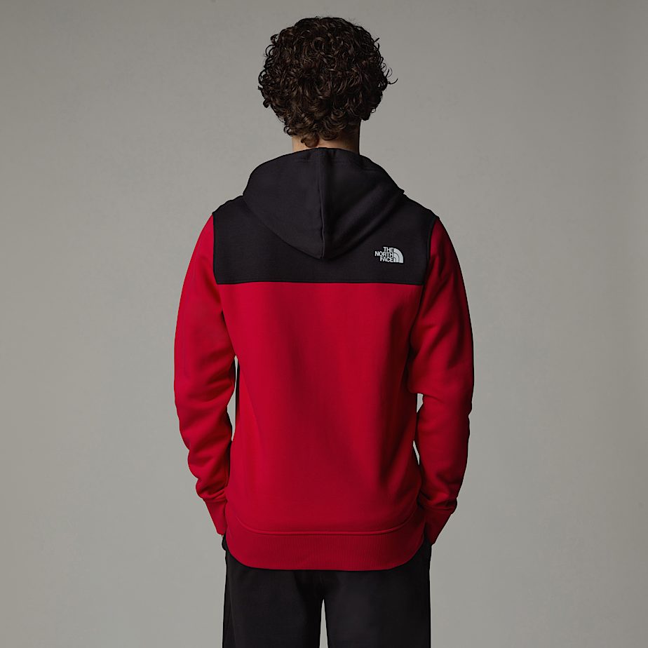 Moletom com Capuz The North Face Icons Full-Zip Masculino Vermelhas | NF0A99F2M