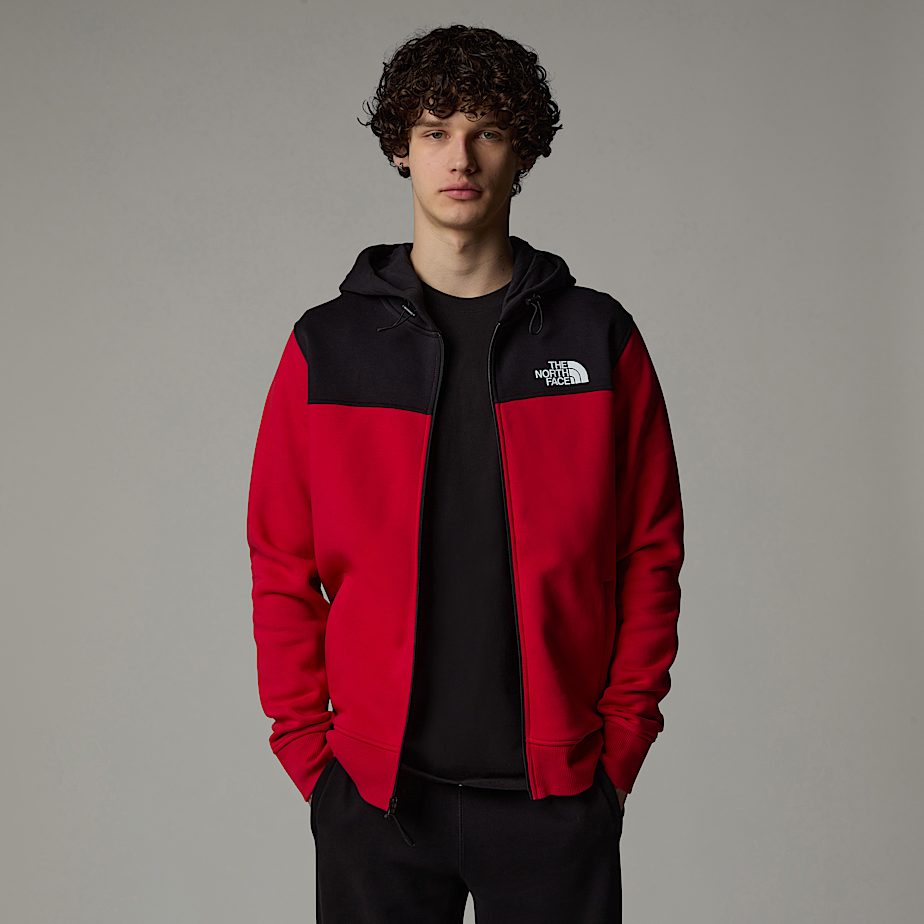 Moletom com Capuz The North Face Icons Full-Zip Masculino Vermelhas | NF0A99F2M