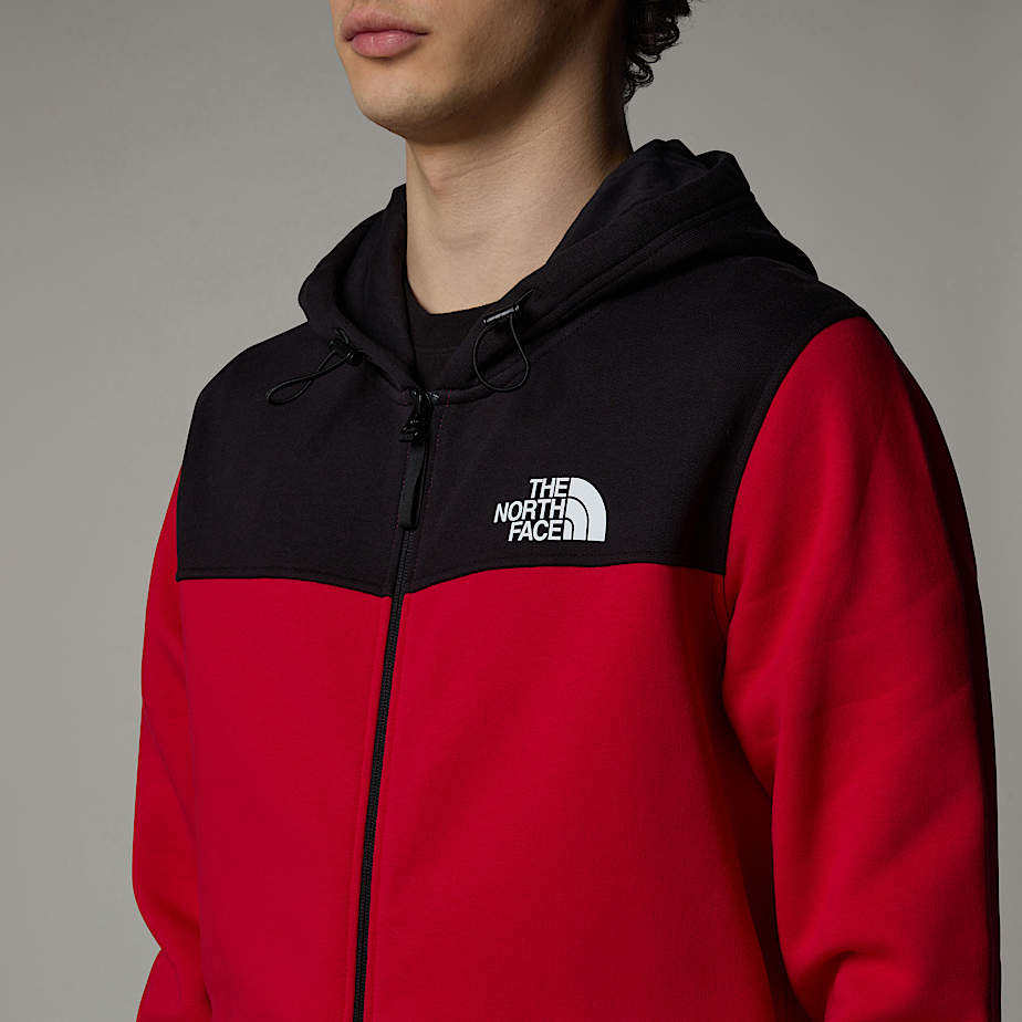 Moletom com Capuz The North Face Icons Full-Zip Masculino Vermelhas | NF0A99F2M