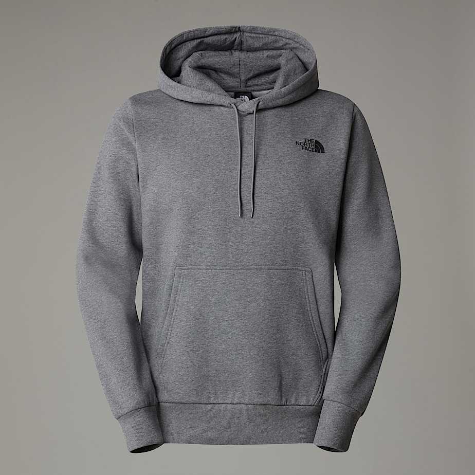 Moletom com Capuz The North Face Logo Pullover Masculino Cinzentas | NF0A15P4L