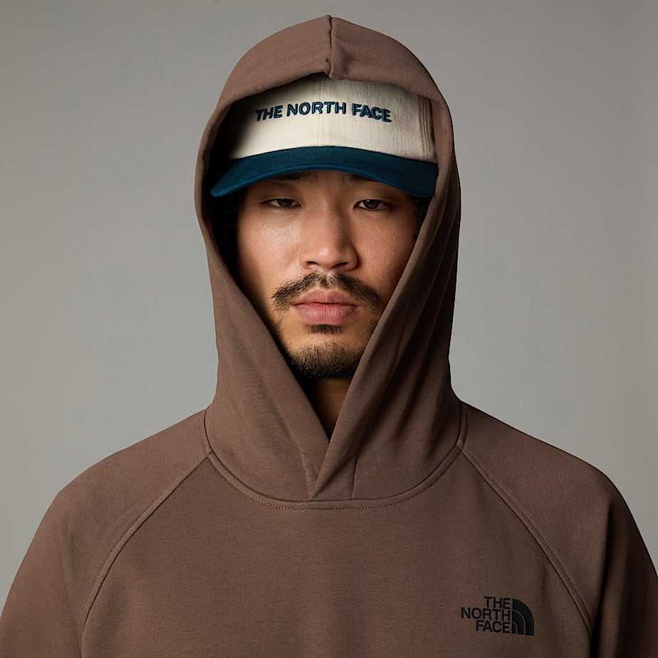 Moletom com Capuz The North Face Raglan Redbox Masculino Marrom | NF0A61G6B