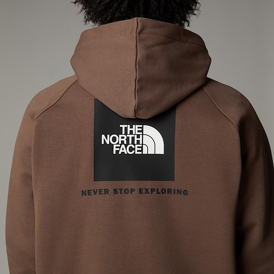 Moletom com Capuz The North Face Raglan Redbox Masculino Marrom | NF0A61G6B