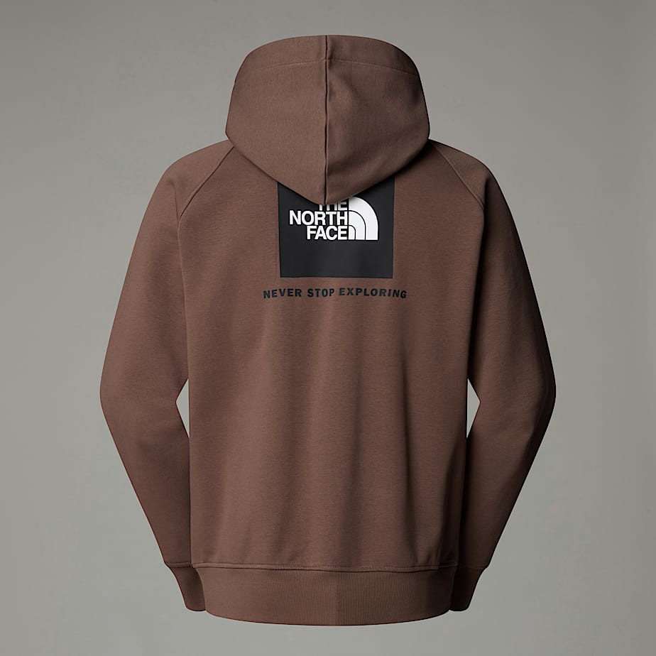 Moletom com Capuz The North Face Raglan Redbox Masculino Marrom | NF0A61G6B