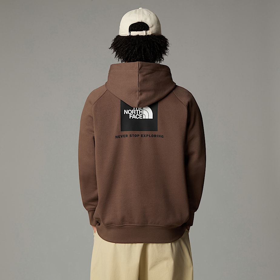 Moletom com Capuz The North Face Raglan Redbox Masculino Marrom | NF0A61G6B