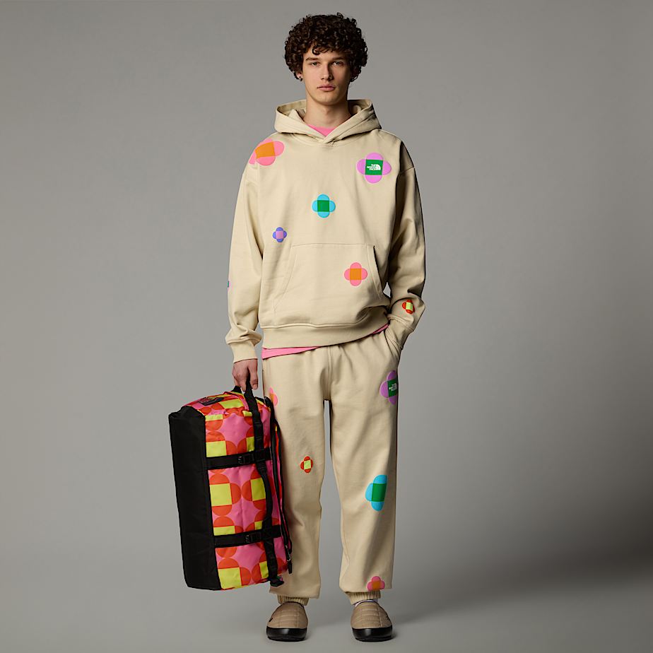 Moletom com Capuz The North Face X Yinka Ilori Let's Blossom Together Masculino Bege | NF0A44W1M