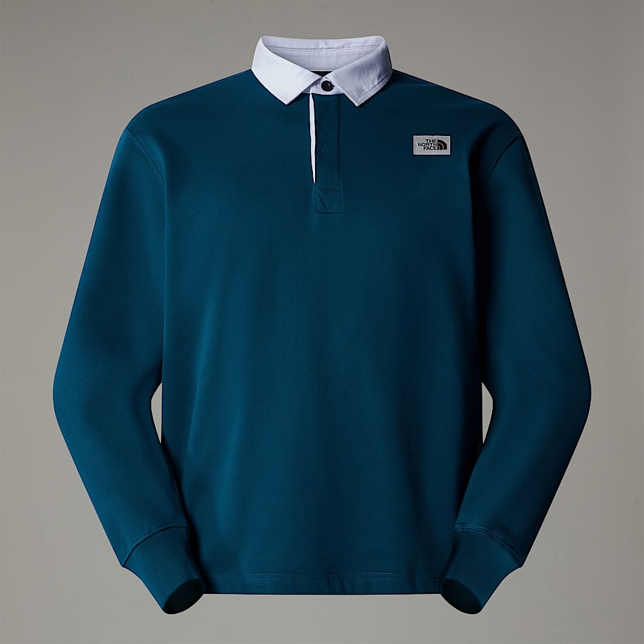 Moletons The North Face Heritage Rugby Masculino Azul Marinho | NF0A22N5V