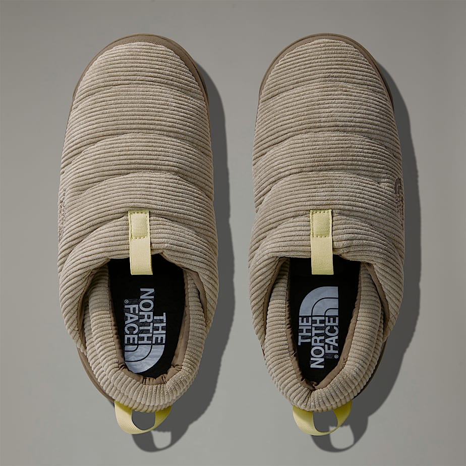 Mules The North Face Nuptse Corduroy Street Masculino Cinzentas | NF0A30Q5K
