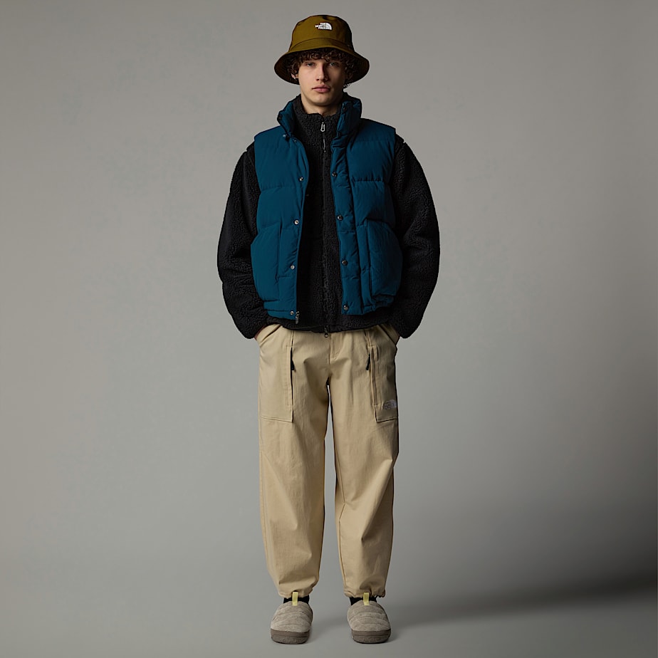 Mules The North Face Nuptse Corduroy Street Masculino Cinzentas | NF0A30Q5K