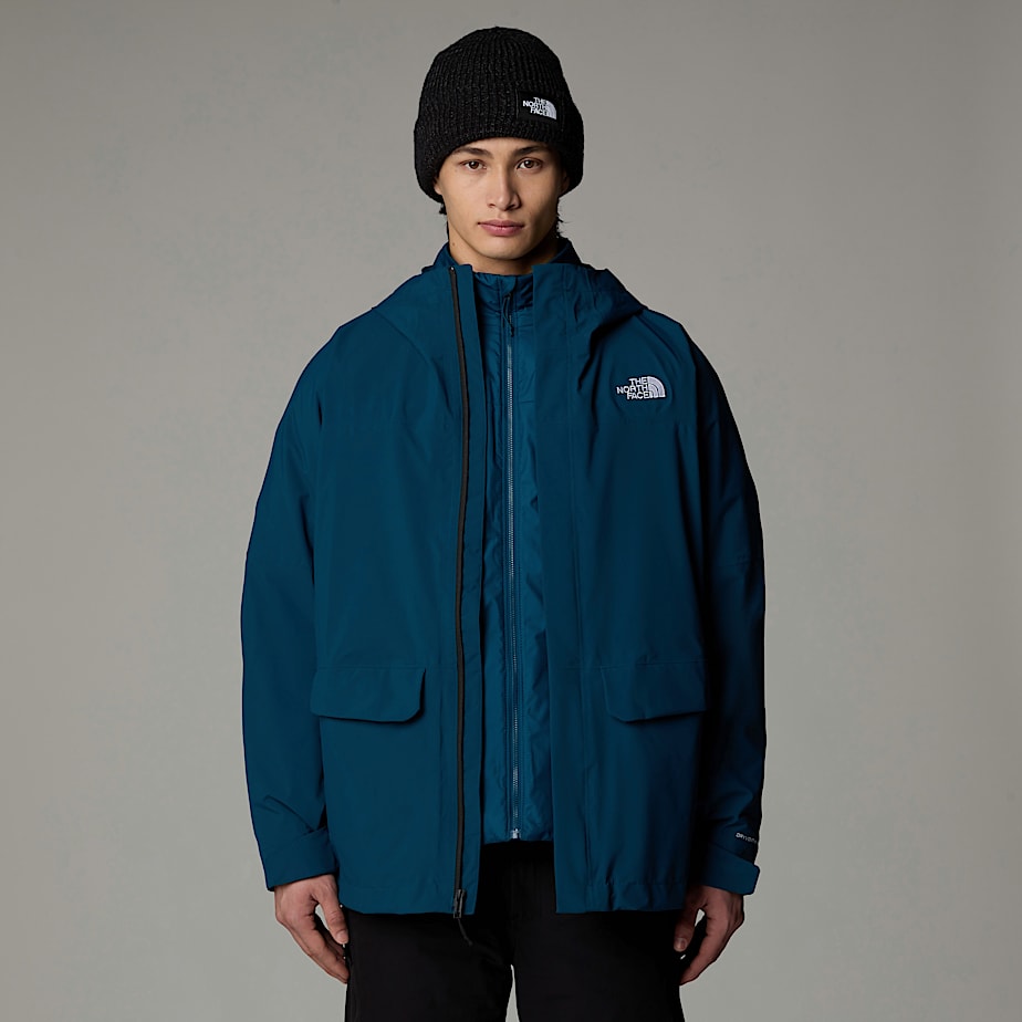 Parka The North Face DryVent™ Mono Triclimate 3-in-1 Masculino Azul Marinho | NF0A29H5W