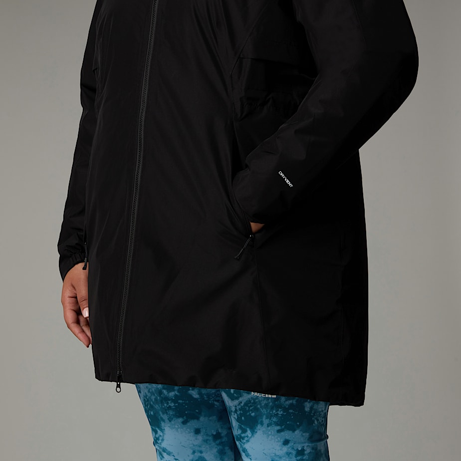 Parka The North Face Plus Size Hikesteller Insulated Feminino Pretas | NF0A28Y8U