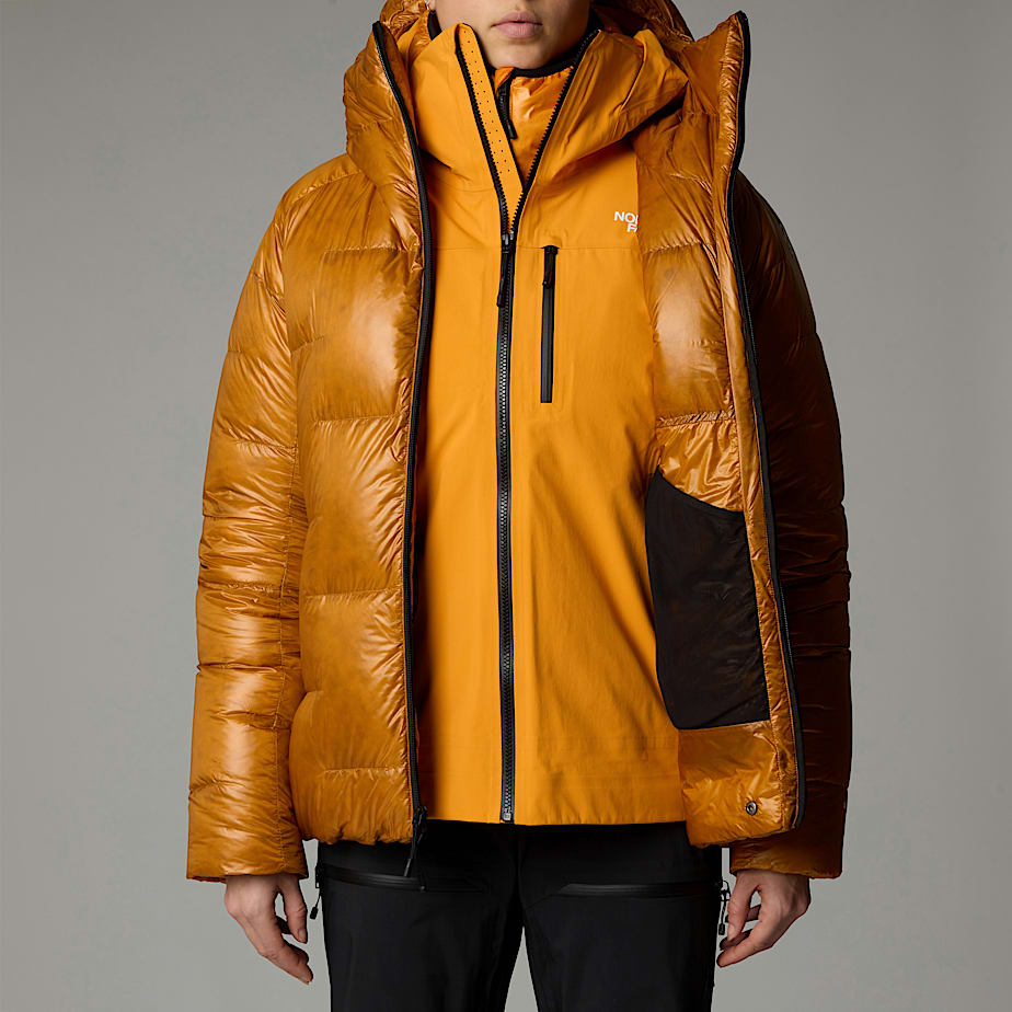 Parka The North Face Summit Pumori Down Feminino Douradas | NF0A69A3J