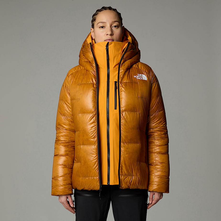 Parka The North Face Summit Pumori Down Feminino Douradas | NF0A69A3J