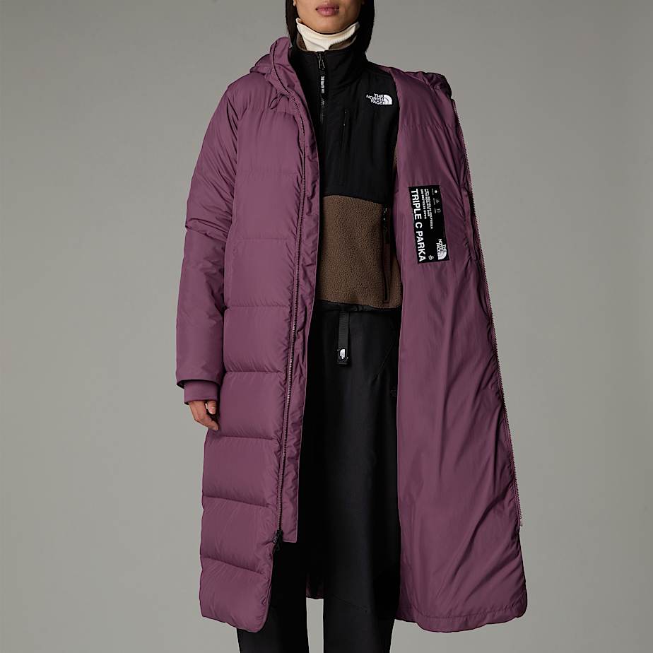 Parka The North Face Triple C Feminino Roxo | NF0A47Y1T