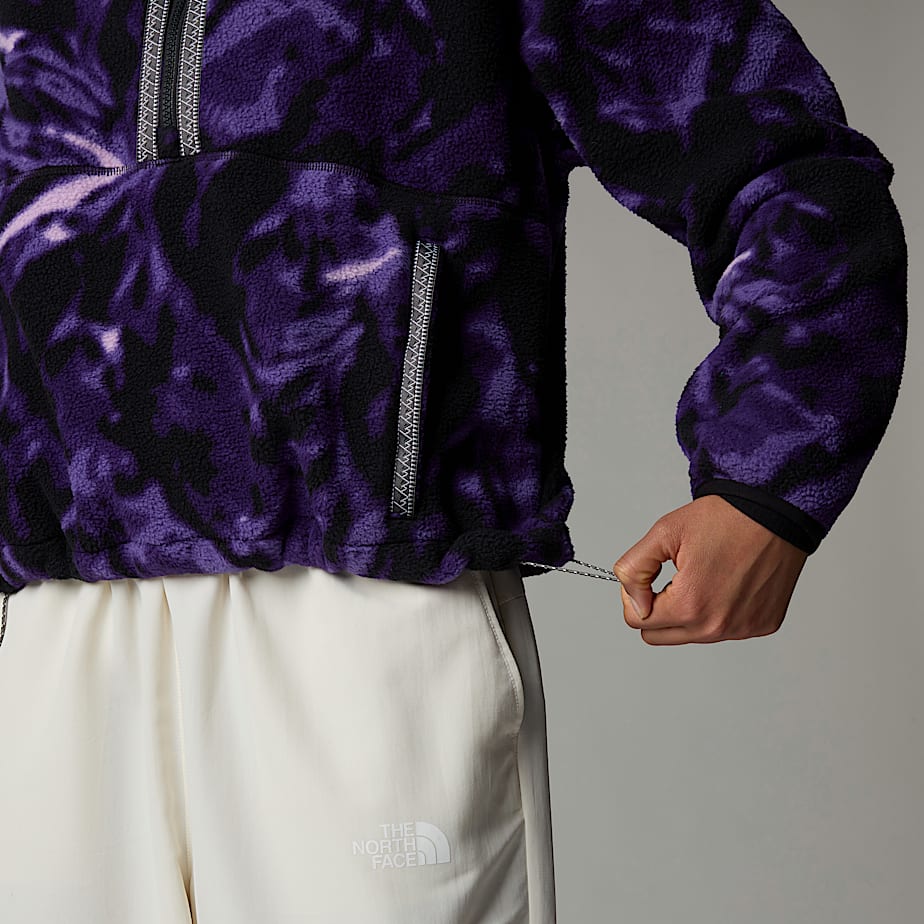 Pulôver The North Face Fleeski 1/4 Zip Fleece Feminino Roxo | NF0A52H0F