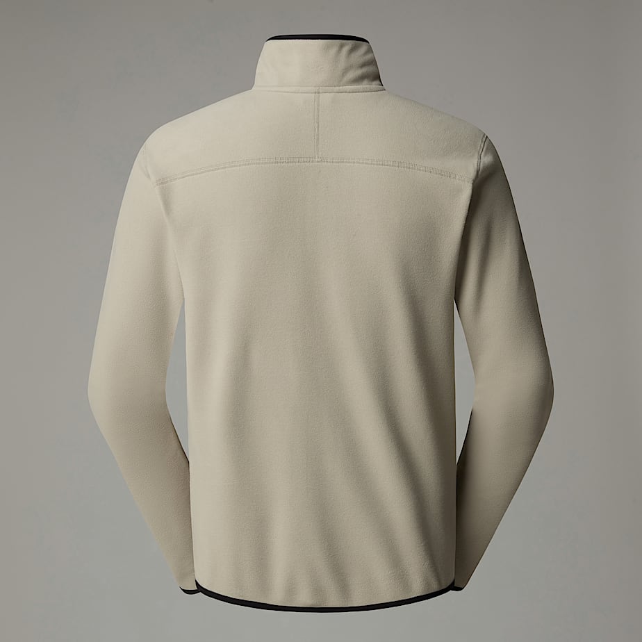 Pulôver The North Face Glacier 1/4 Zip Fleece Masculino Cinzentas | NF0A37X6N