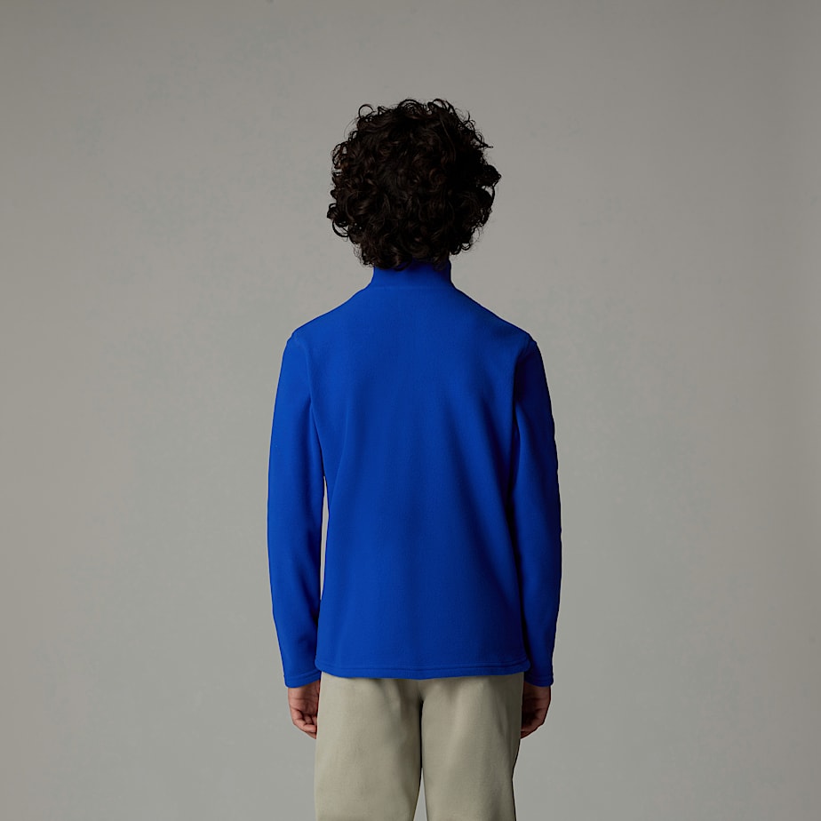 Pulôver The North Face Glacier 1/4 Zip Fleece Criança Azuis | NF0A85J4O