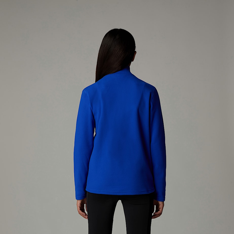 Pulôver The North Face Glacier 1/4 Zip Fleece Criança Azuis | NF0A85J4O
