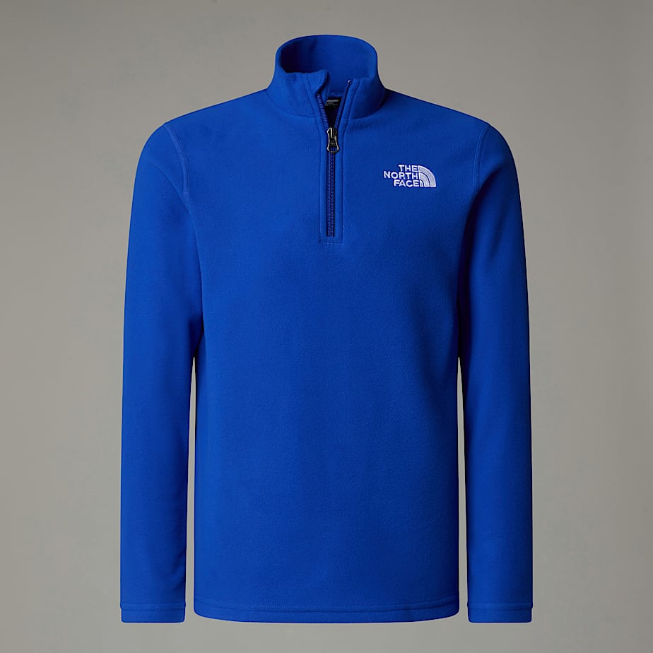 Pulôver The North Face Glacier 1/4 Zip Fleece Criança Azuis | NF0A85J4O