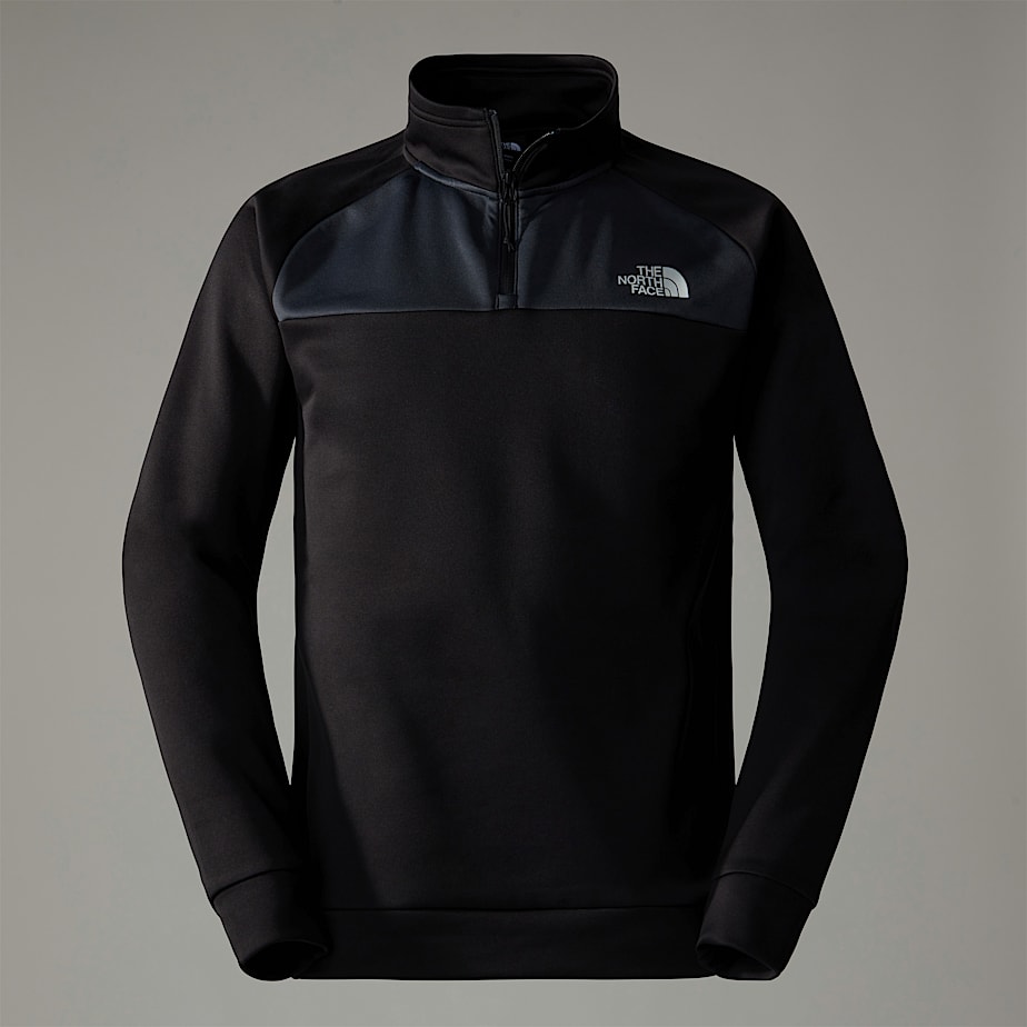 Pulôver The North Face Reaxion 1/4 Zip Fleece Masculino Pretas | NF0A77M0R