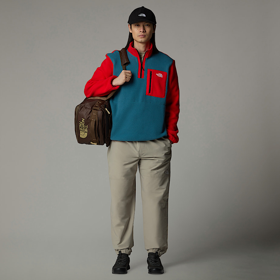 Pulôver The North Face Yumiori 1/4 Zip Fleece Jacket Masculino Azuis | NF0A11S0Y