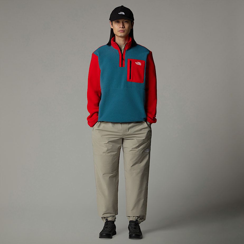 Pulôver The North Face Yumiori 1/4 Zip Fleece Jacket Masculino Azuis | NF0A11S0Y