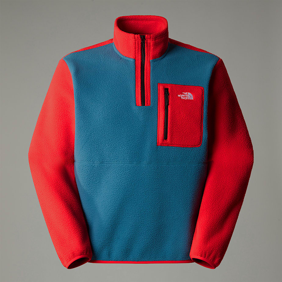 Pulôver The North Face Yumiori 1/4 Zip Fleece Jacket Masculino Azuis | NF0A11S0Y