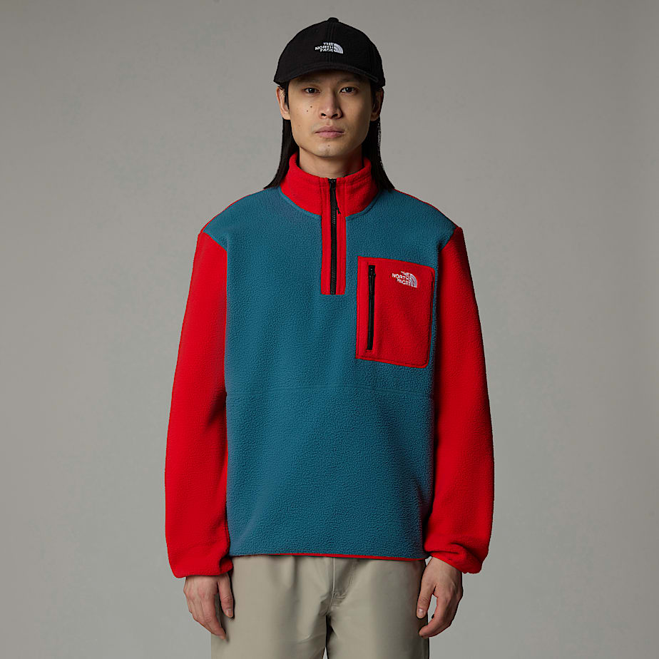 Pulôver The North Face Yumiori 1/4 Zip Fleece Jacket Masculino Azuis | NF0A11S0Y