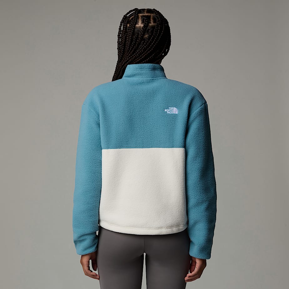 Pulôver The North Face Yumiori 1/4 Zip Fleece Jacket Feminino Azuis | NF0A39B5Q