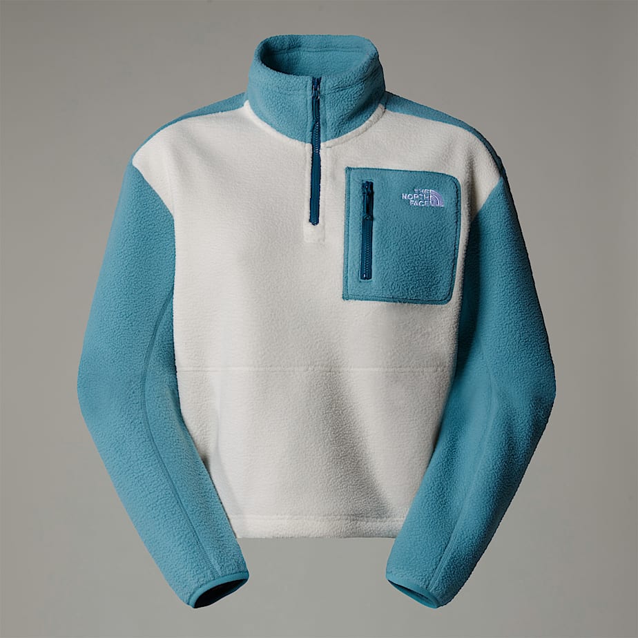 Pulôver The North Face Yumiori 1/4 Zip Fleece Jacket Feminino Azuis | NF0A39B5Q