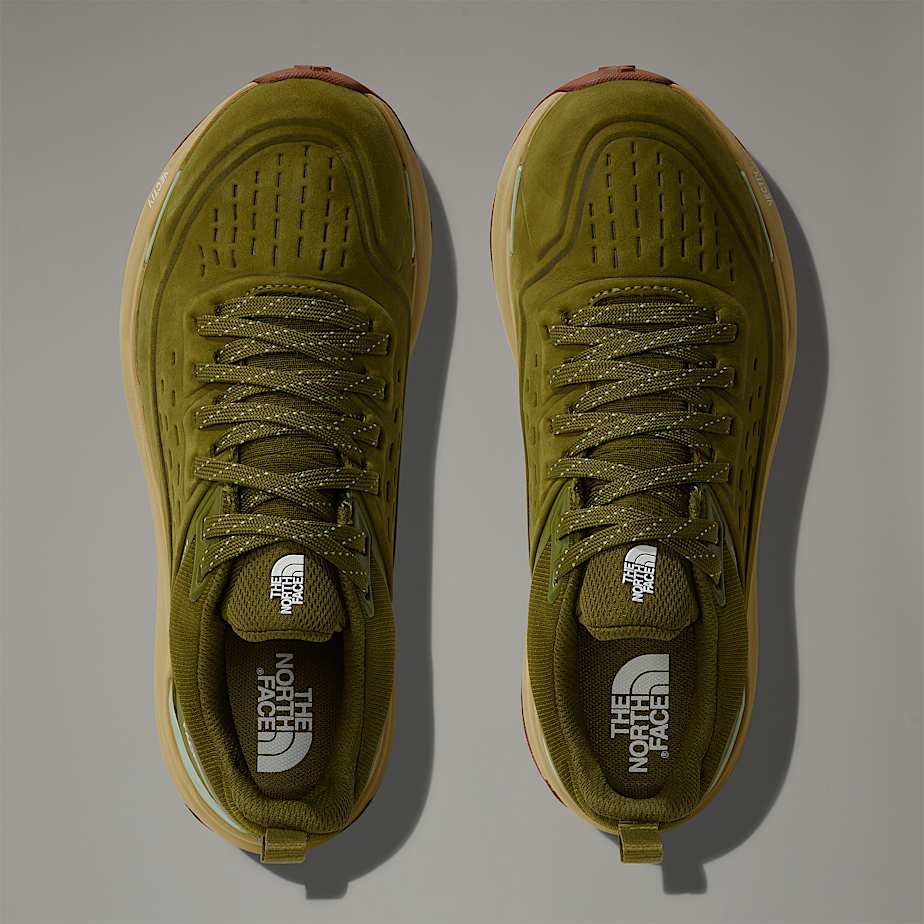 Tenis Caminhada The North Face VECTIV™ Exploris II Leather Feminino Verde Oliva | NF0A60Z5M