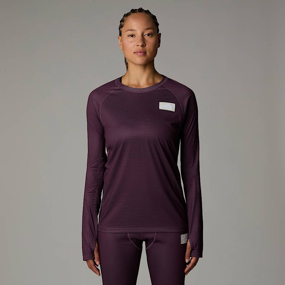 Topos da Camada Base The North Face A68-a Circular DotKnit Feminino Roxo | NF0A81W8B