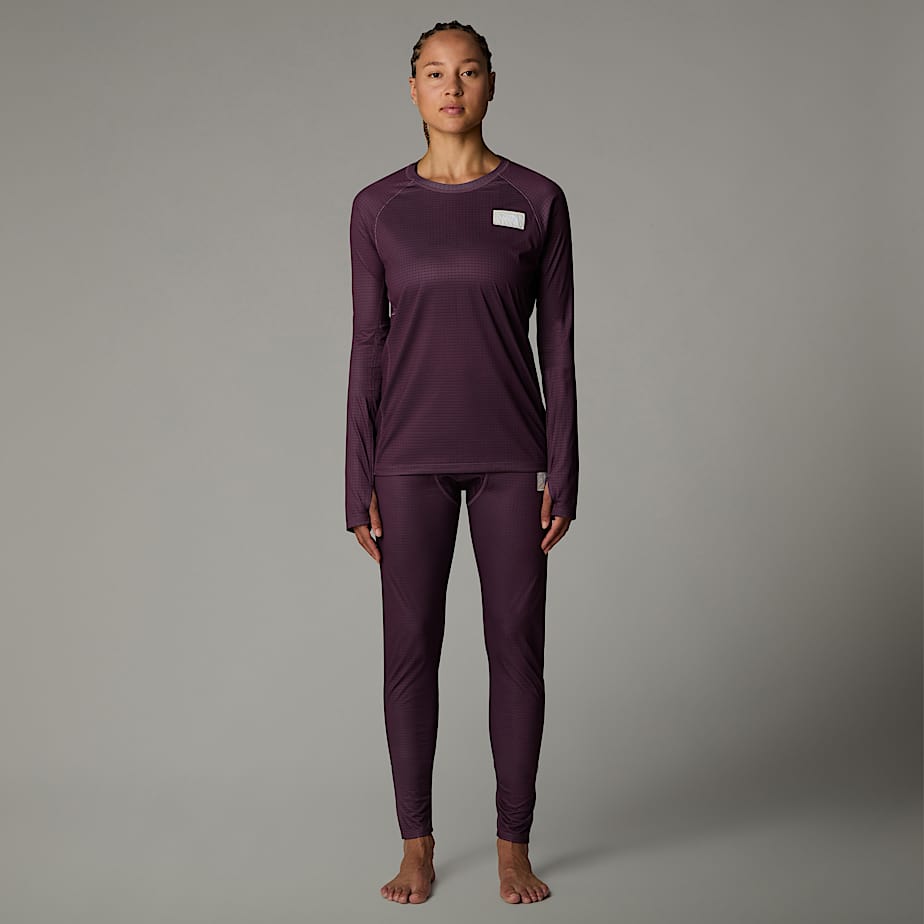 Topos da Camada Base The North Face A68-a Circular DotKnit Feminino Roxo | NF0A81W8B