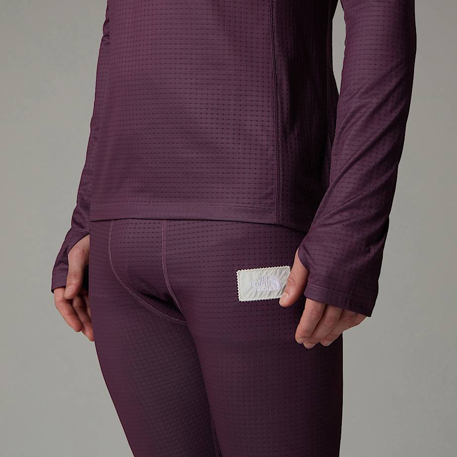 Topos da Camada Base The North Face A68-a Circular DotKnit Feminino Roxo | NF0A81W8B