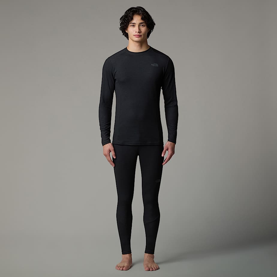 Topos da Camada Base The North Face Easy Long-Sleeve Masculino Pretas | NF0A76I6T