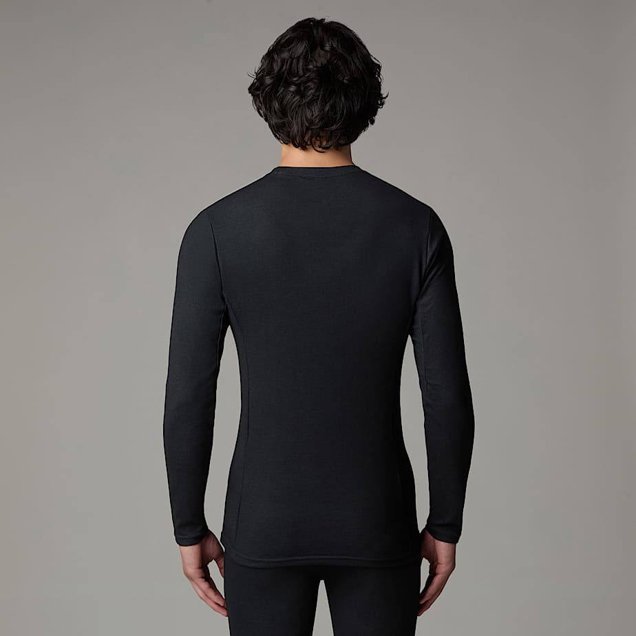 Topos da Camada Base The North Face Easy Long-Sleeve Masculino Pretas | NF0A76I6T