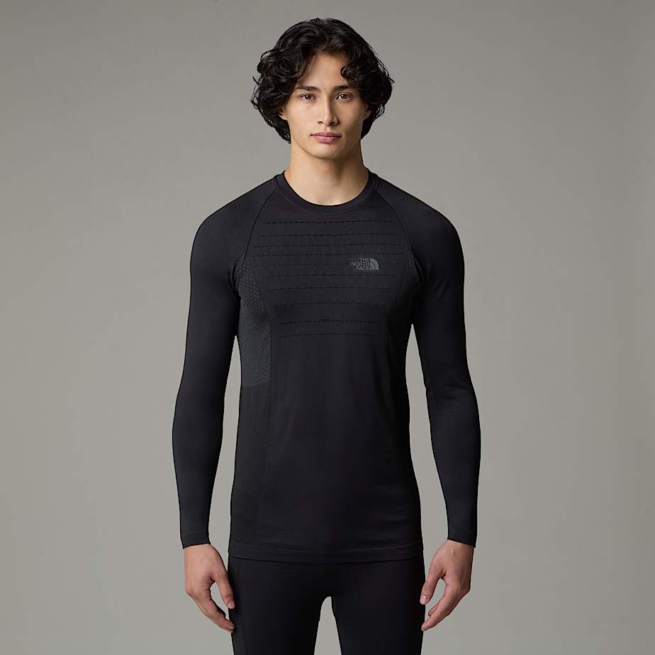 Topos da Camada Base The North Face Sport Long-Sleeve Masculino Pretas | NF0A64R6D