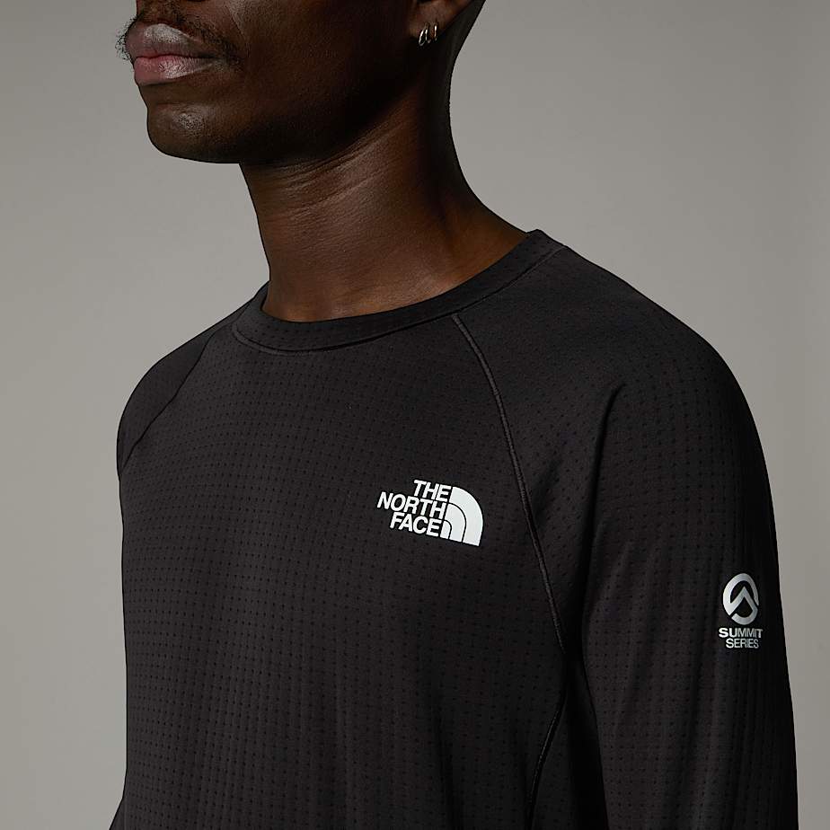 Topos da Camada Base The North Face Summit Pro 120 Long-Sleeve Masculino Pretas | NF0A47A4J